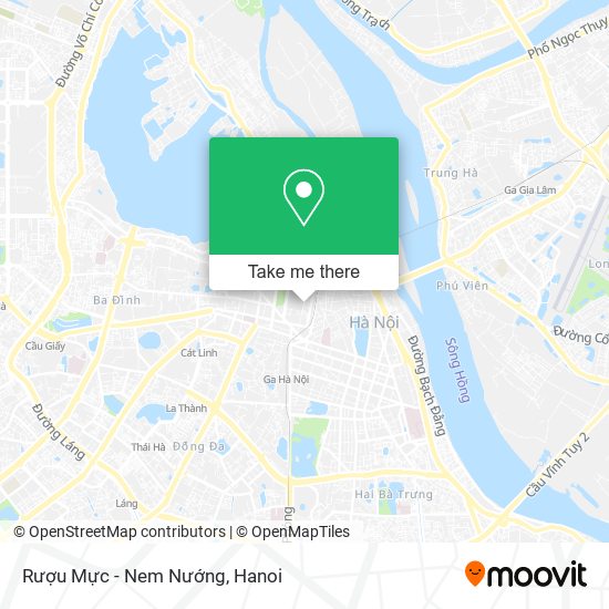 Rượu Mực - Nem Nướng map