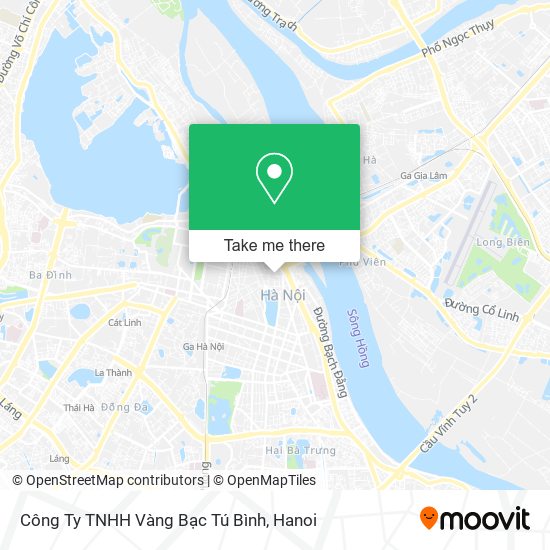 Công Ty TNHH Vàng Bạc Tú Bình map