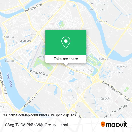 Công Ty Cổ Phần Việt Group map