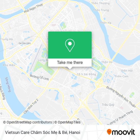 Vietsun Care Chăm Sóc Mẹ & Bé map