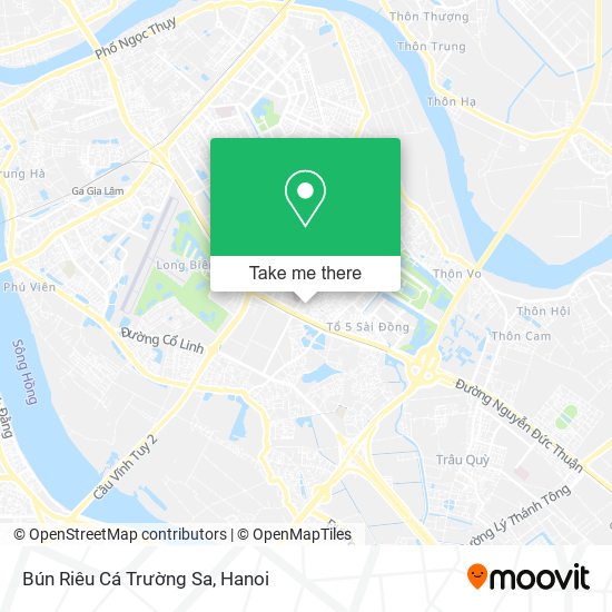 Bún Riêu Cá Trường Sa map