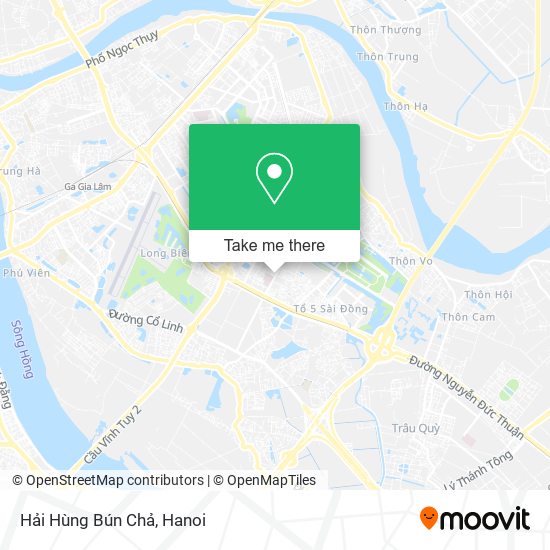 Hải Hùng Bún Chả map