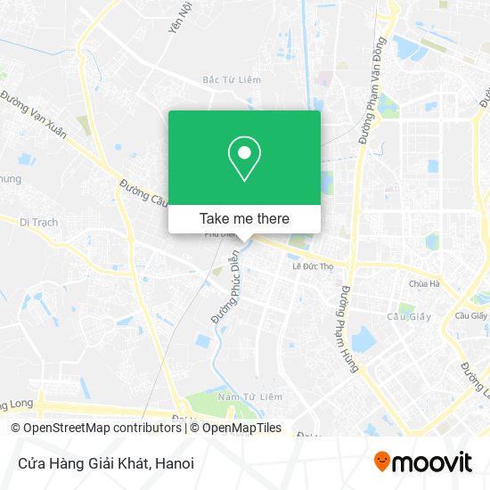 Cửa Hàng Giải Khát map