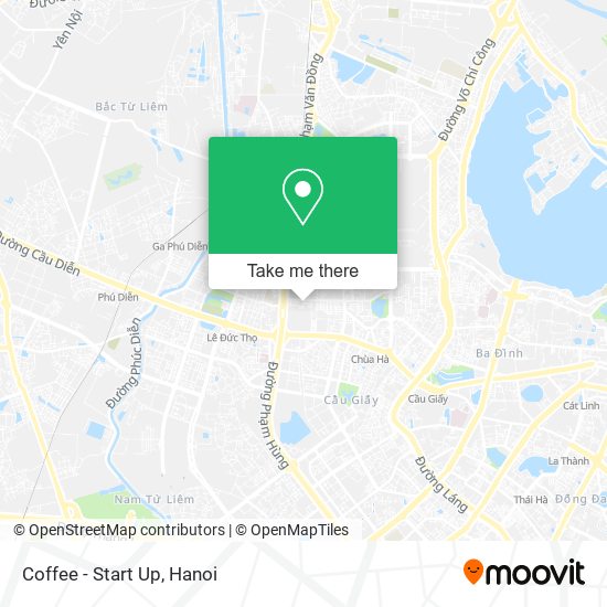 Coffee - Start Up map
