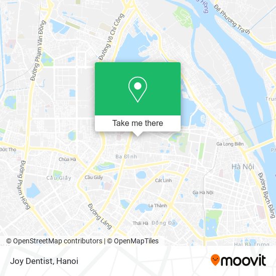 Joy Dentist map