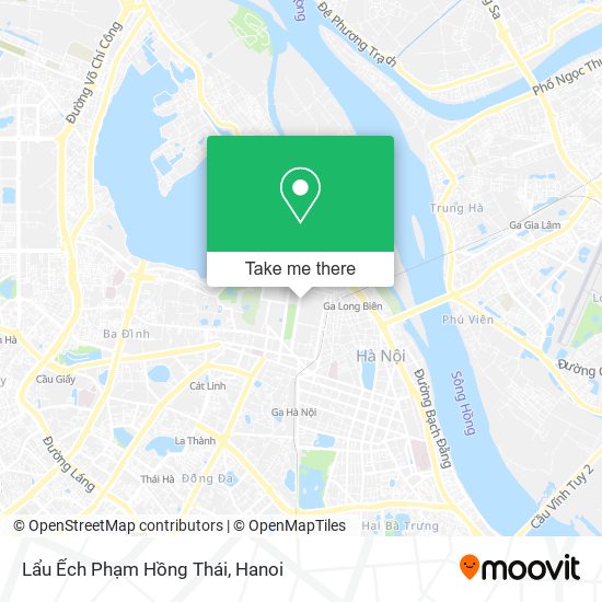 Lẩu Ếch Phạm Hồng Thái map