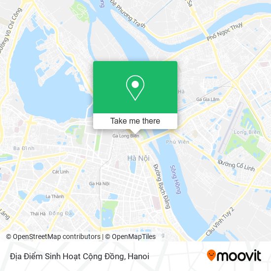 Địa Điểm Sinh Hoạt Cộng Đồng map