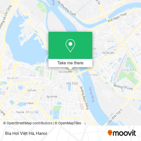 Bia Hơi Việt Hà map