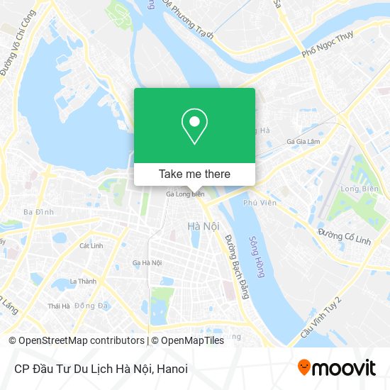 CP Đầu Tư Du Lịch Hà Nội map