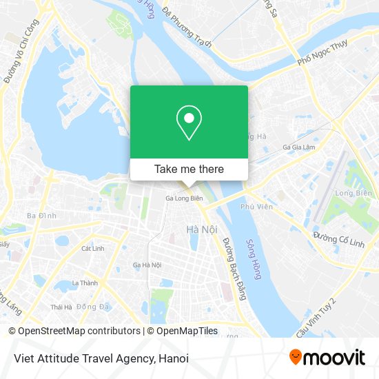 Viet Attitude Travel Agency map