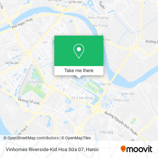 Vinhomes Riverside-Kid Hoa Sữa 07 map