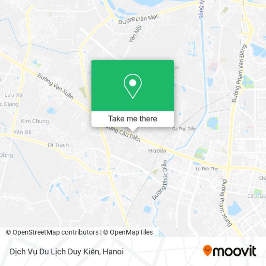 Dịch Vụ Du Lịch Duy Kiên map