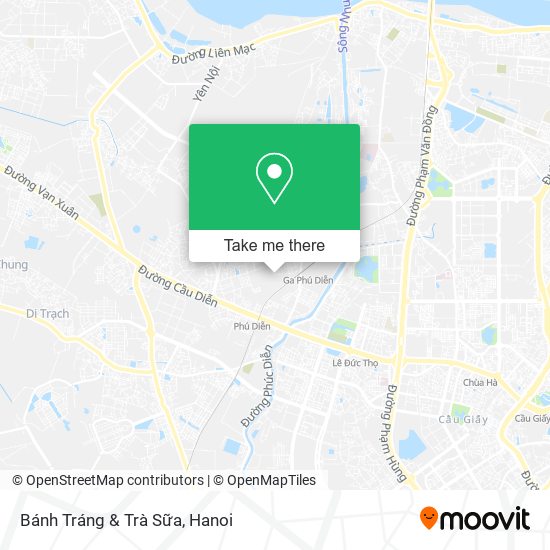 Bánh Tráng & Trà Sữa map