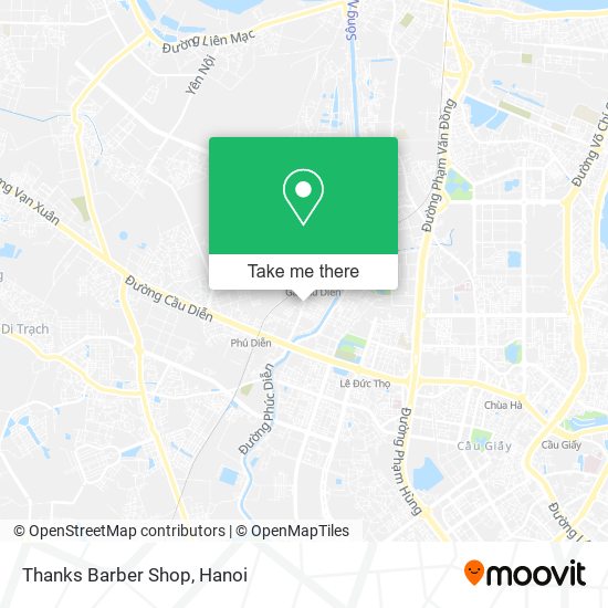 Thanks Barber Shop map