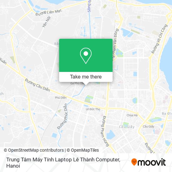 Trung Tâm Máy Tính Laptop Lê Thành Computer map