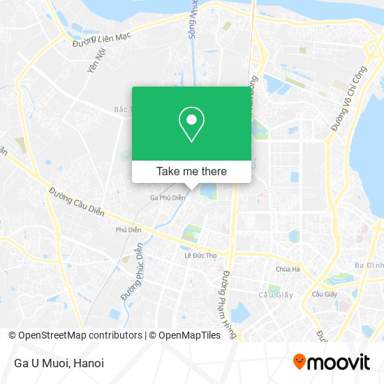 Ga U Muoi map