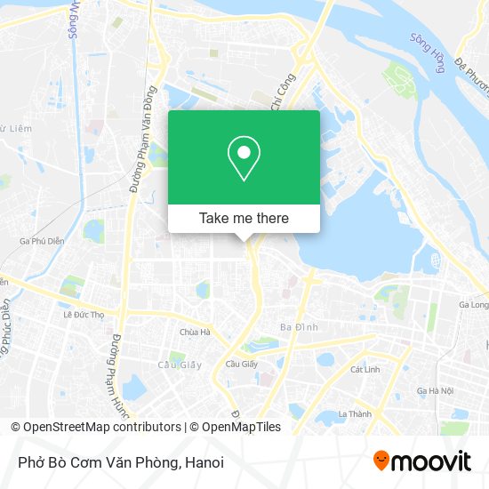 Phở Bò Cơm Văn Phòng map