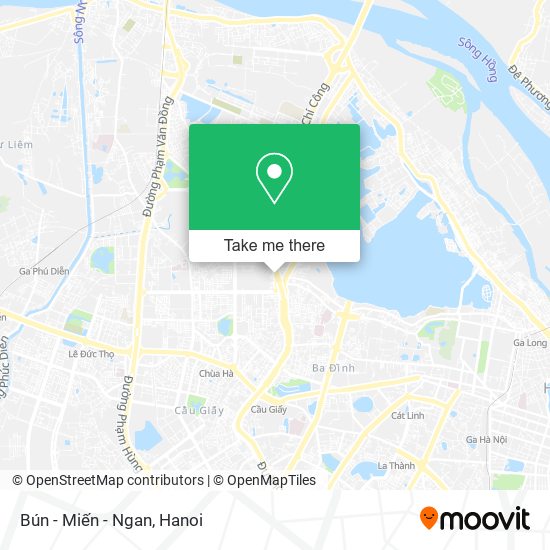 Bún - Miến - Ngan map