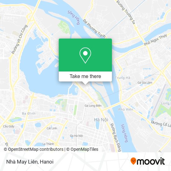 Nhà May Liên map
