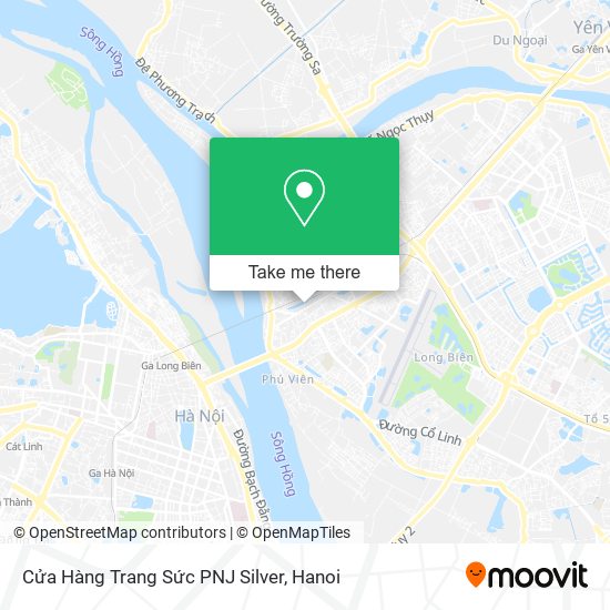 Cửa Hàng Trang Sức PNJ Silver map