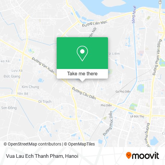 Vua Lau Ech Thanh Pham map