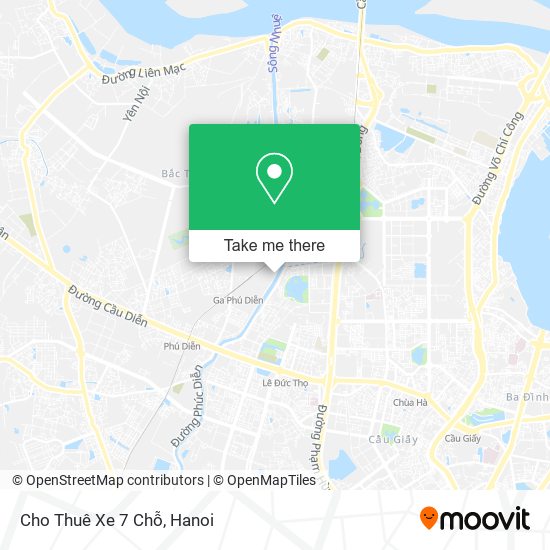 Cho Thuê Xe 7 Chỗ map