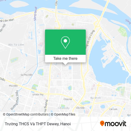 Trường THCS Và THPT Dewey map