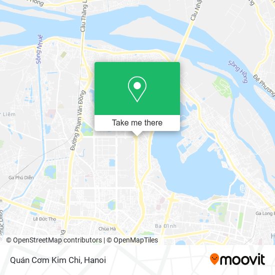 Quán Cơm Kim Chi map