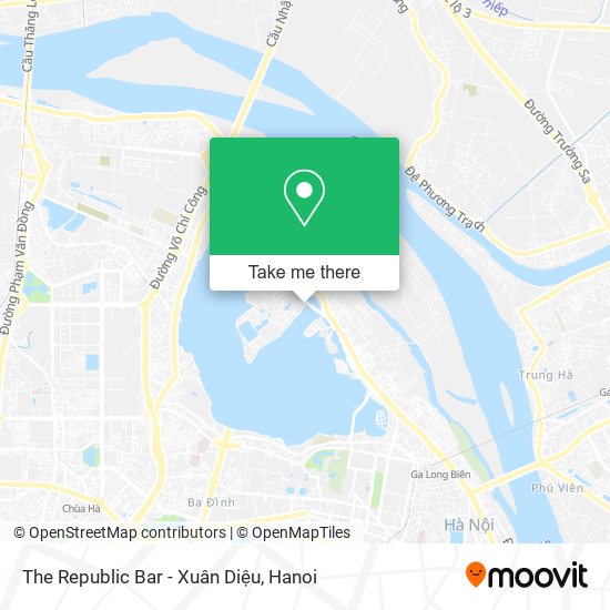 The Republic Bar - Xuân Diệu map