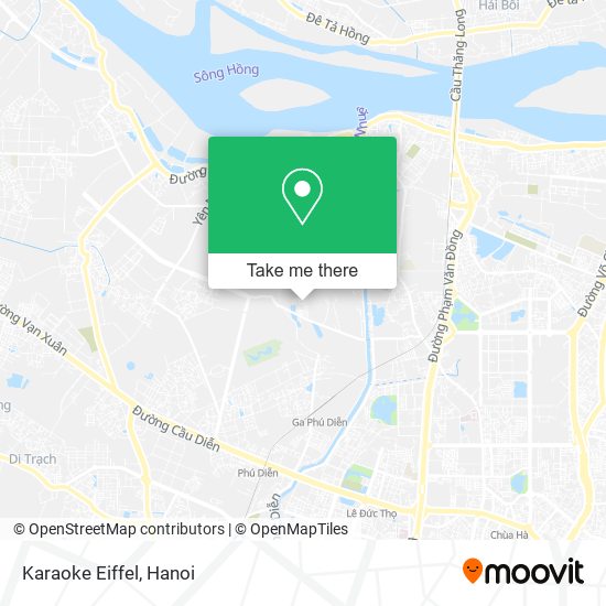 Karaoke Eiffel map