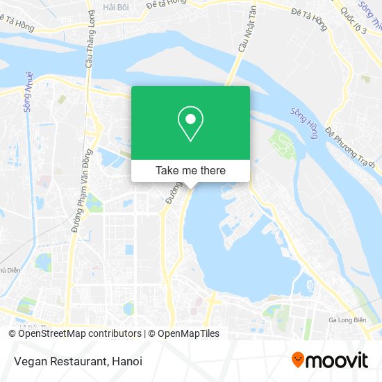 Vegan Restaurant map