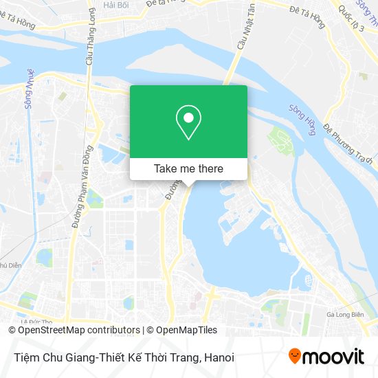 Tiệm Chu Giang-Thiết Kế Thời Trang map