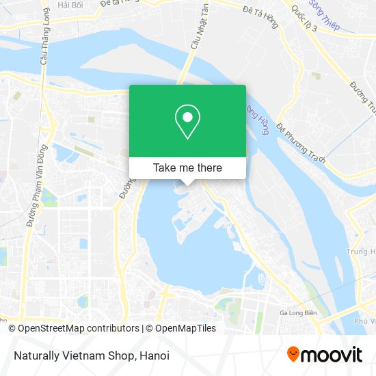 Naturally Vietnam Shop map