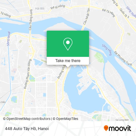 448 Auto Tây Hồ map
