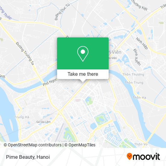 Pime Beauty map