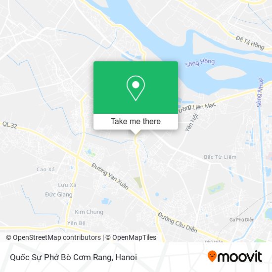 Quốc Sự Phở Bò Cơm Rang map