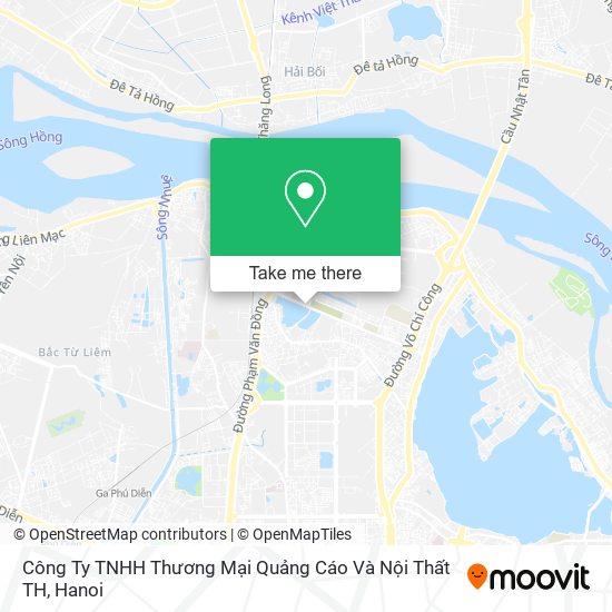 Công Ty TNHH Thương Mại Quảng Cáo Và Nội Thất TH map