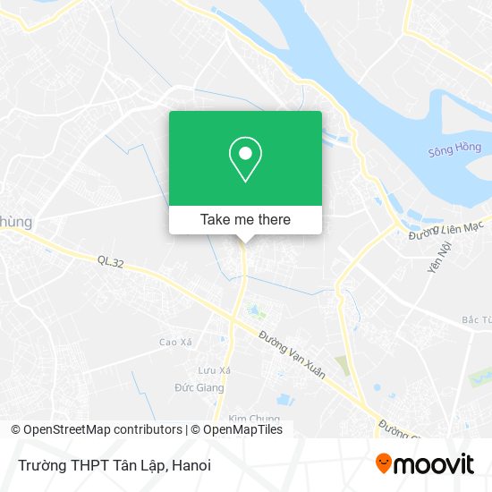 Trường THPT Tân Lập map