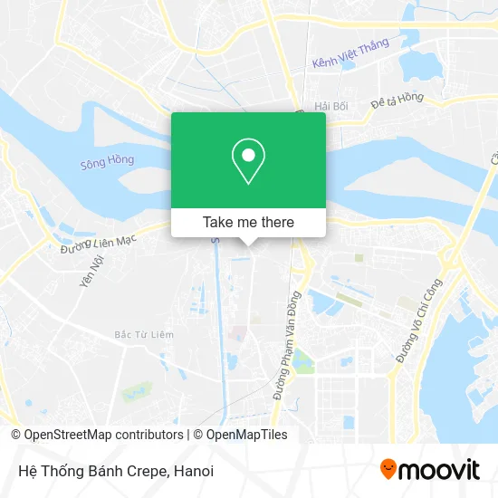 Hệ Thống Bánh Crepe map