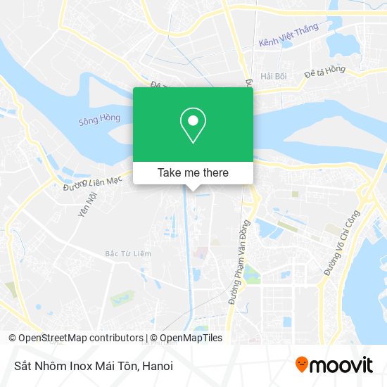 Sắt Nhôm Inox Mái Tôn map