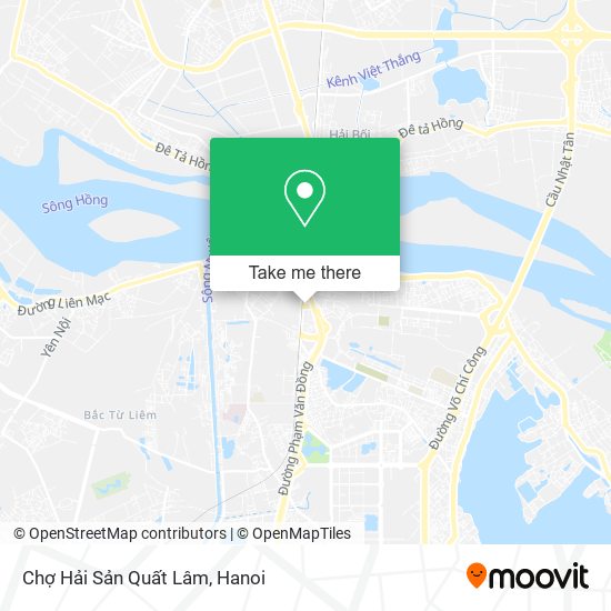 Chợ Hải Sản Quất Lâm map