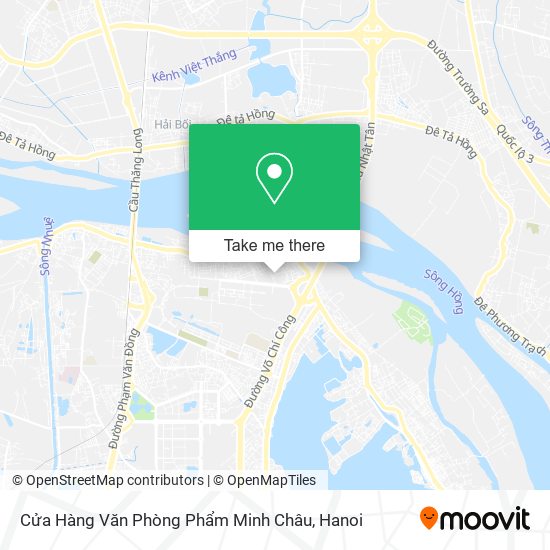 Cửa Hàng Văn Phòng Phẩm Minh Châu map