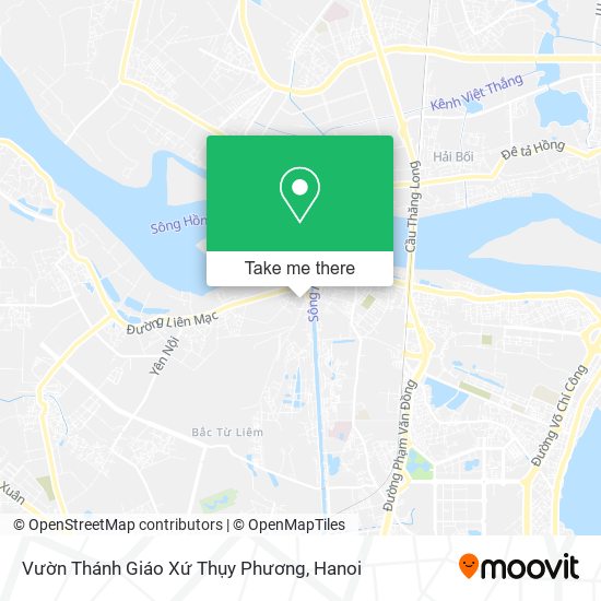 Vườn Thánh Giáo Xứ Thụy Phương map