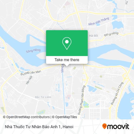 Nhà Thuốc Tư Nhân Bảo Anh 1 map