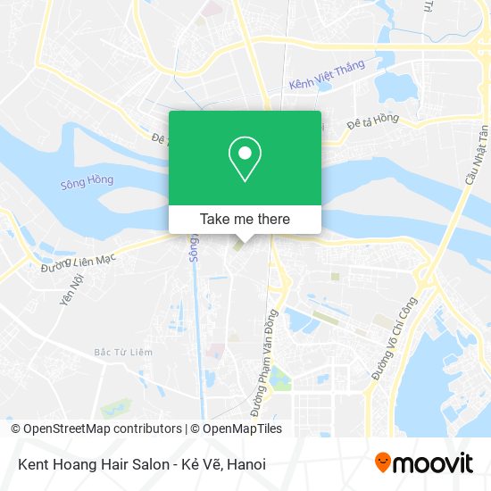 Kent Hoang Hair Salon - Kẻ Vẽ map