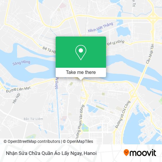 Nhận Sửa Chữa Quần Áo Lấy Ngay map