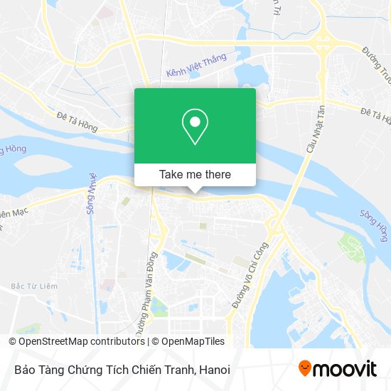 Bảo Tàng Chứng Tích Chiến Tranh map