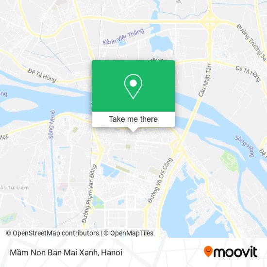 Mầm Non Ban Mai Xanh map