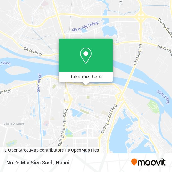 Nước Mía Siêu Sạch map