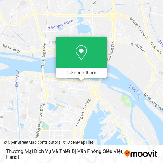 Thương Mại Dịch Vụ Và Thiết Bị Văn Phòng Siêu Việt map